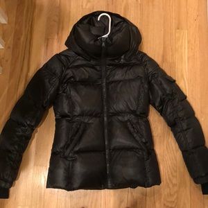 S13 by SAM Kylie black hooded puffer jacket